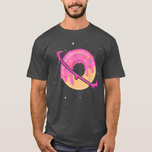Camiseta El espacio de Donut Funny Saturn Planet Dessert Lo