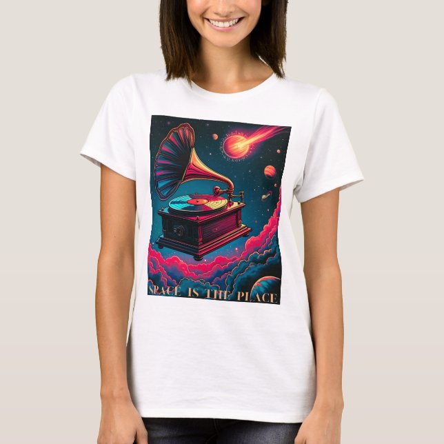 Camiseta El espacio es el lugar (Anverso)