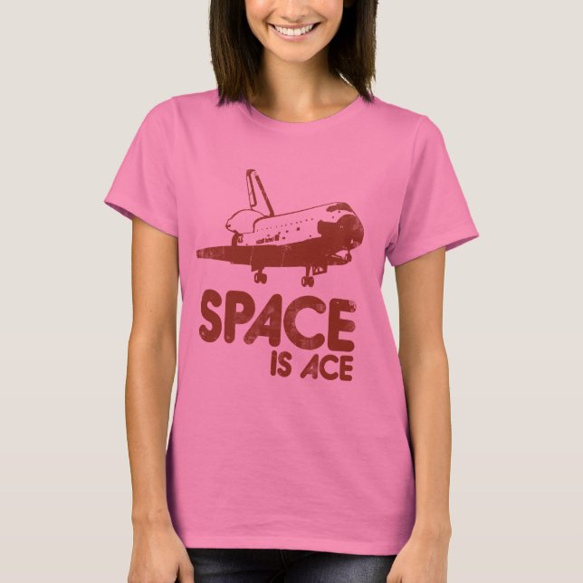 Camiseta El espacio es hielo (Anverso)