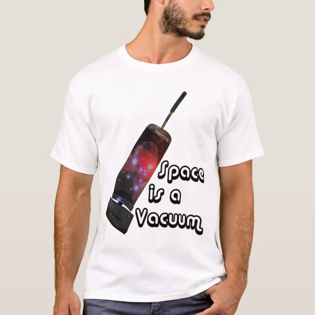 Camiseta El espacio es un vacío (Anverso)