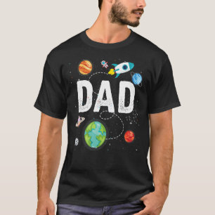 Camiseta El espacio exterior de papá explora cosas nuevas d
