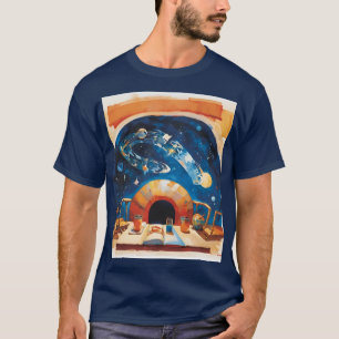Camiseta El espacio movido por la música