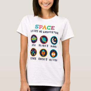 Camiseta El espacio nos hace preguntarnos