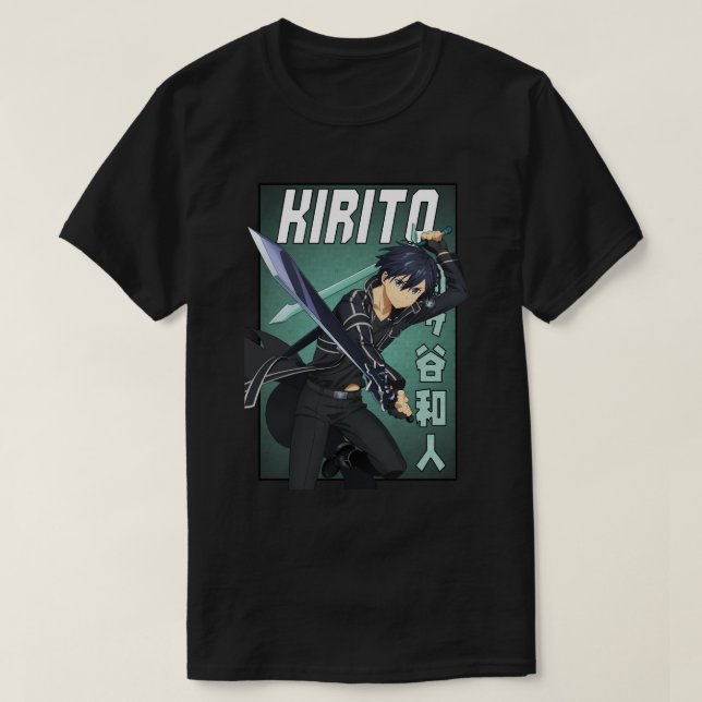 Camiseta El espadachín negro (Diseño del anverso)