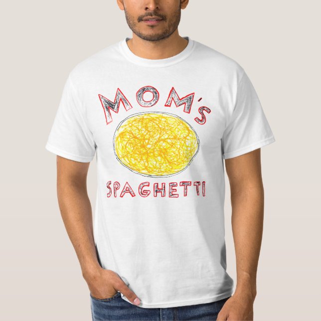 Camiseta El espagueti de mamá (Anverso)