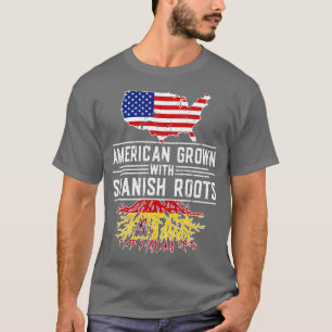 Camiseta El español de raíces americanas se enorgullece de 