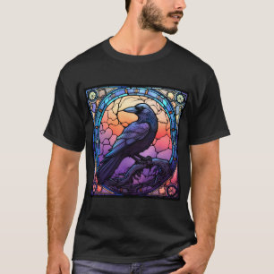 Camiseta El Espantador Vidrio Manchado Raven