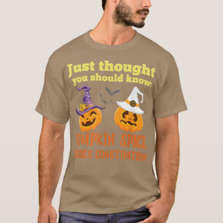 CAMISETA EL ESPECIALISMO DE PUMPKIN DIVERTIDO CAUSA CONSTIP
