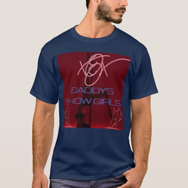 Camiseta El espectáculo de chicas retro de papás (Anverso)
