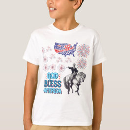 Camiseta El espectáculo de luces de la libertad muestra bla