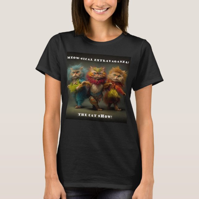 Camiseta El espectáculo del gato (Anverso)