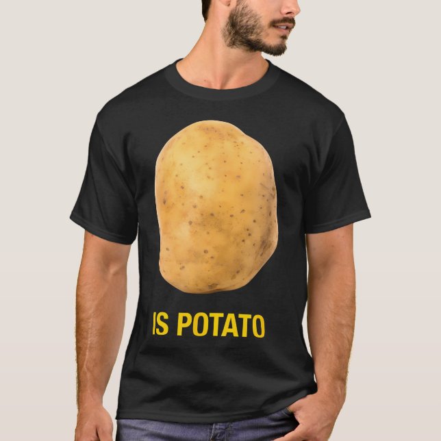 Camiseta El Espectáculo Tarde Con Stephen Colbert Es Potato (Anverso)