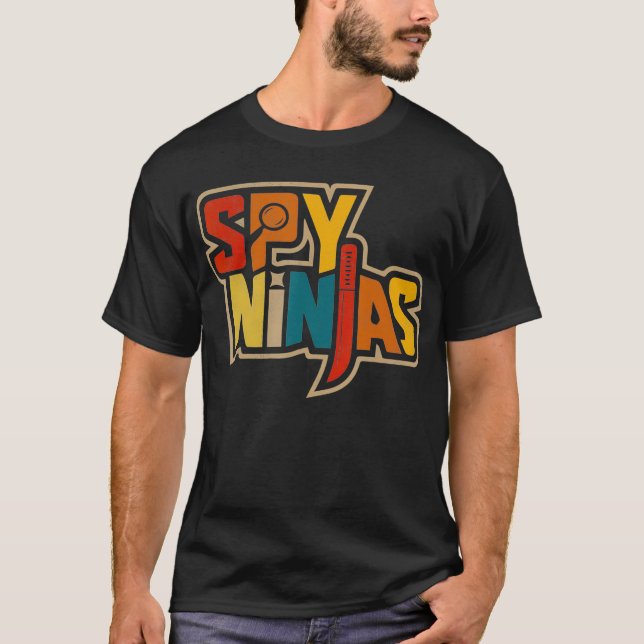 Camiseta El espía Ninja supera a la divertida espía Ninja (Anverso)