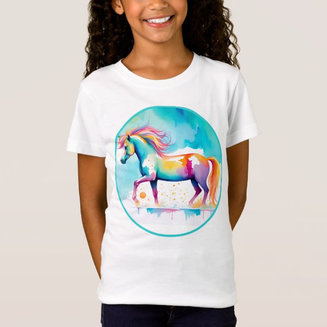 Camiseta El espíritu colorido Pony 12 (Anverso)