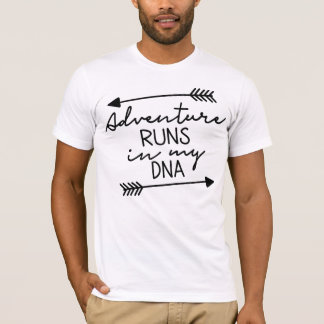 Camiseta El espíritu de aventura corre por mis venas Diseño