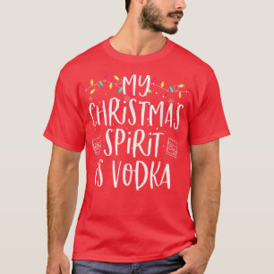 Camiseta El Espíritu De Mis Navidades Es La Christma De La 