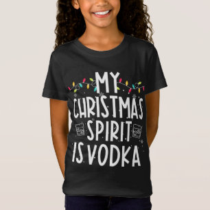 Camiseta El Espíritu De Mis Navidades Es La Christma De La 