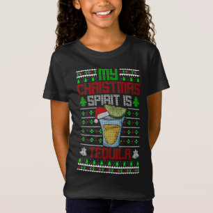 Camiseta El espíritu de mis Navidades es Tequila - Es diver