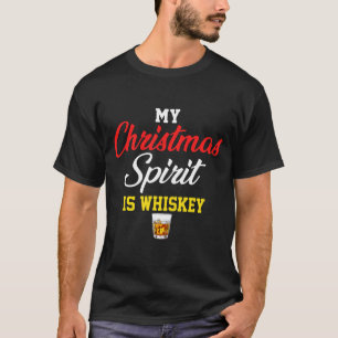 Camiseta El Espíritu De Mis Navidades Es Un Beber De Liquer