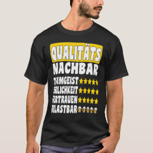 Camiseta El espíritu del equipo de vecinos de calidad confí