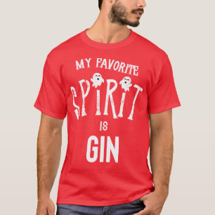 Camiseta El espíritu favorito es Gin 2020