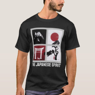 Camiseta El Espíritu Japonés Pintura de Alfred Fox