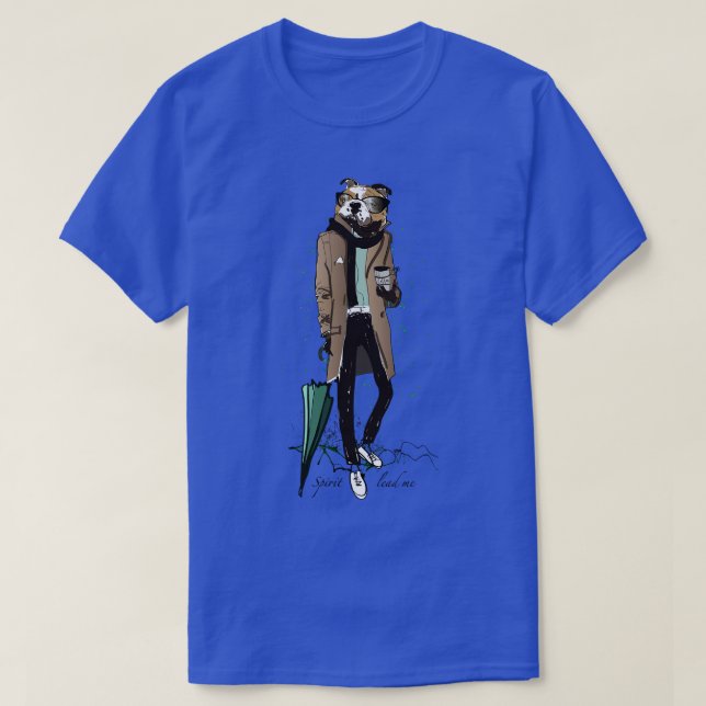 Camiseta El espíritu me guía (Diseño del anverso)