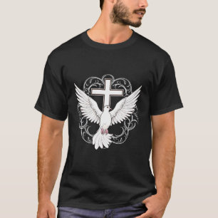 Camiseta El Espíritu Santo Dove Elogio El Bautismo De Jesús