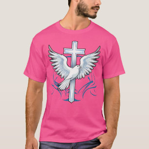 Camiseta El Espíritu Santo Dove Elogio El Bautismo De Jesús
