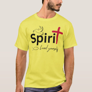 Camiseta El espíritu te guía a ti mismo - Inspirador diseño