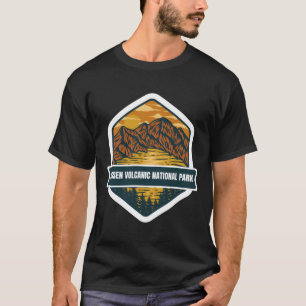 Camiseta El espíritu � volcánico de Lassen de las montañas