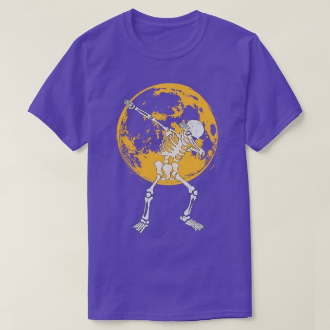 Camiseta El esqueleto bailarín (Diseño del anverso)