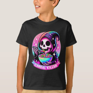 Camiseta El esqueleto de Halloween de Killer Reaper The Gri