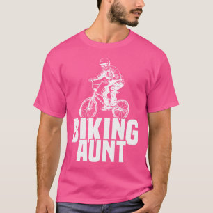 Camiseta El esqueleto de la tía en bicicleta impulsa Bmx