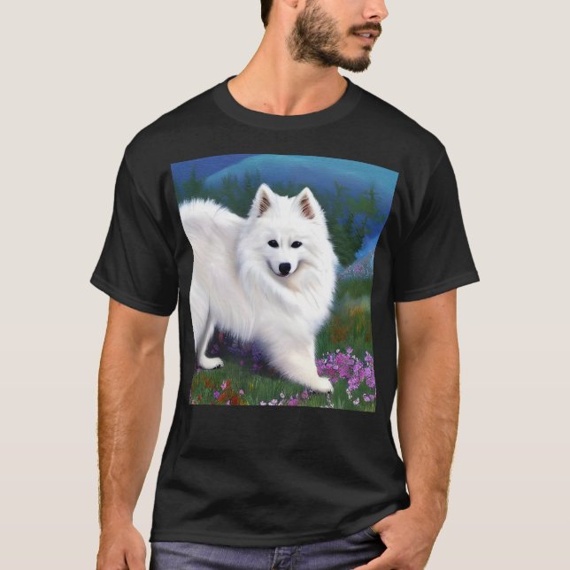 Camiseta El esquimal americano del perro (Anverso)