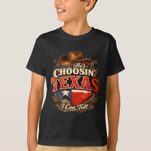Camiseta Él está eligiendo texas puedo decir Él está eligie