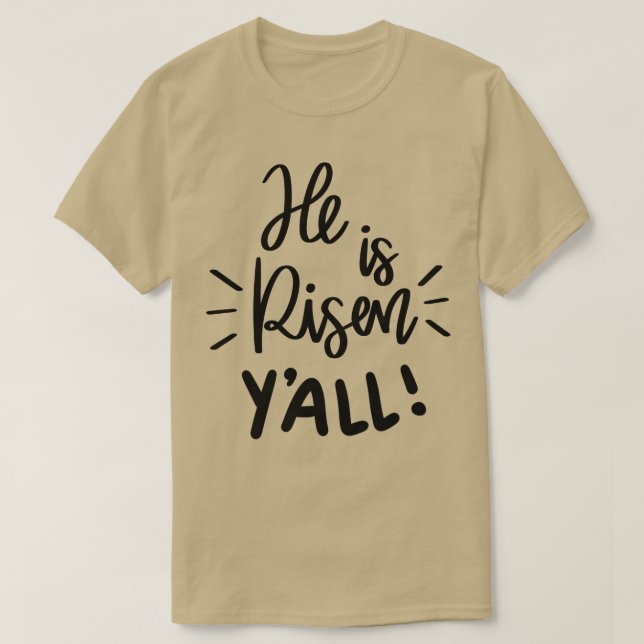 Camiseta él está levantado para todos (Diseño del anverso)