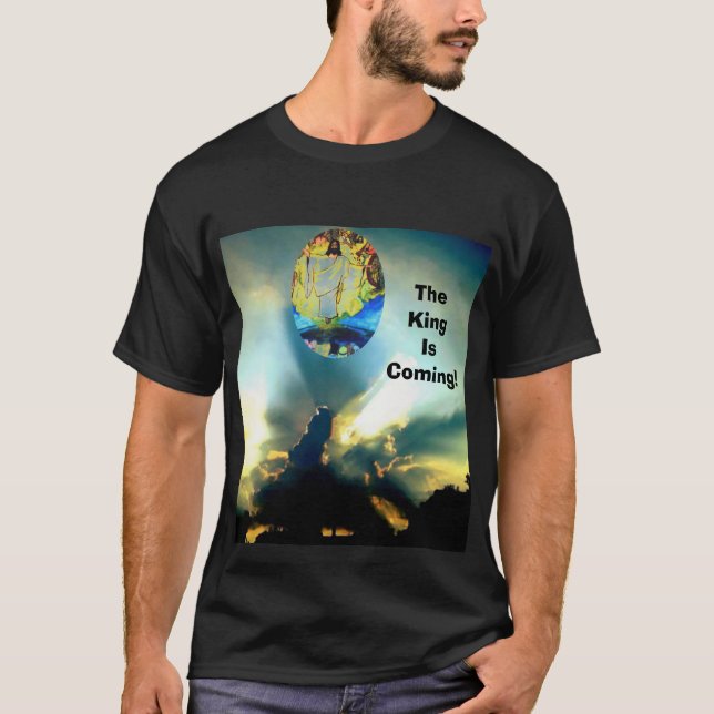 CAMISETA ÉL ESTÁ LLEGANDO  (Anverso)
