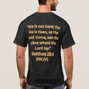 Camiseta Él está vivo