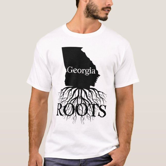 Camiseta El estado de Georgia echa a la mujer o a la camise (Anverso)
