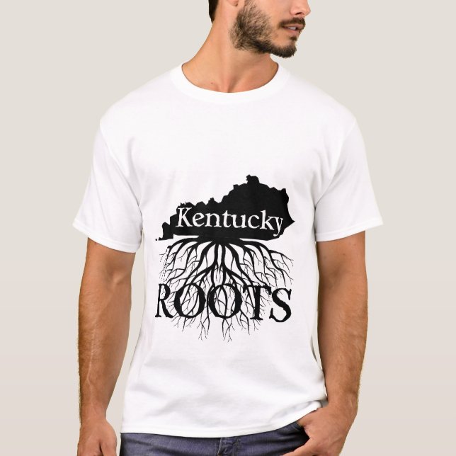 Camiseta El estado de Kentucky arraiga las mujeres o la (Anverso)