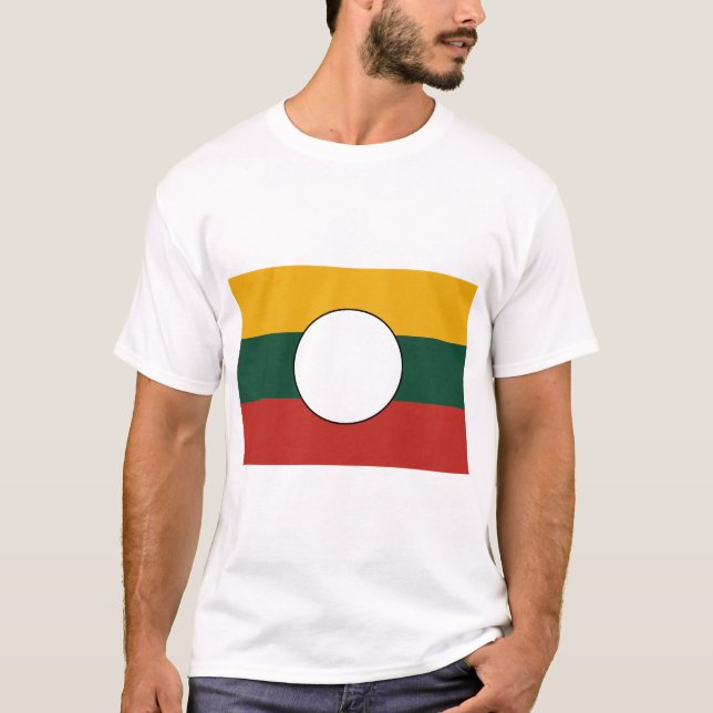 Camiseta el Estado de Shan, Myanmar (Anverso)