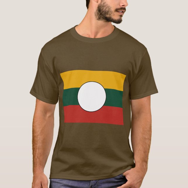 Camiseta el Estado de Shan, Myanmar (Anverso)