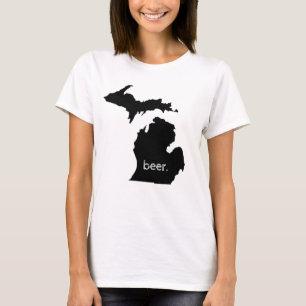 Camiseta El estado del Gran Lago - Cerveza!