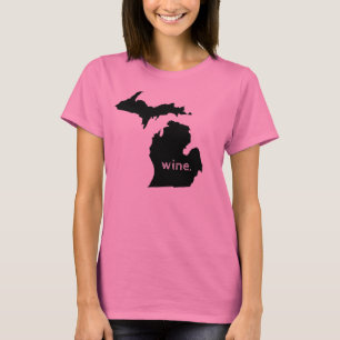 Camiseta El estado del Gran Lago - ¡vino!
