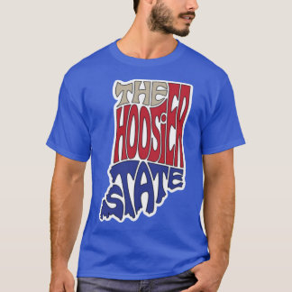 Camiseta El estado Hoosier Indiana