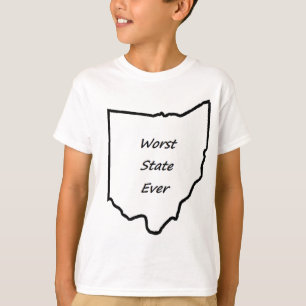 Camiseta El estado peor de Ohio nunca