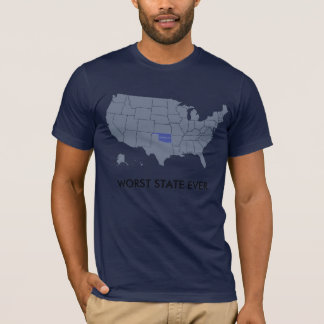Camiseta El estado peor de Oklahoma nunca