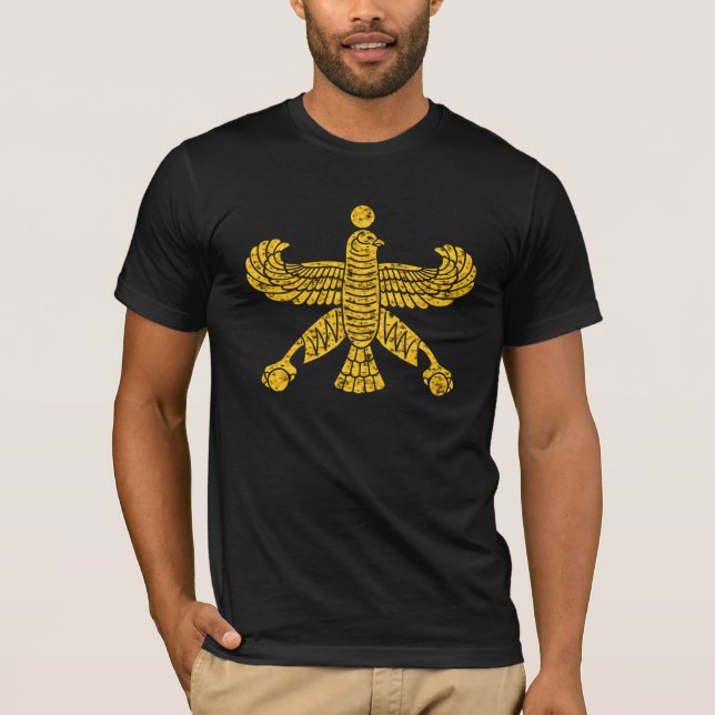 Camiseta El estándar persa de Cyrus el grande (Anverso)