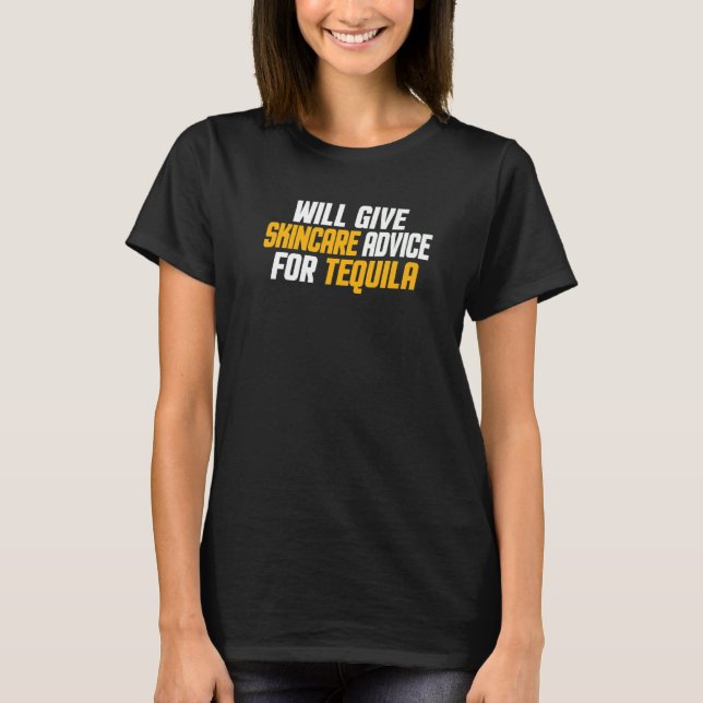 Camiseta El Esteticista Dará Consejos Para El Cuidado De La (Anverso)